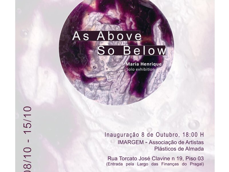 Exposição: “As Above So&nbsp;Below”
